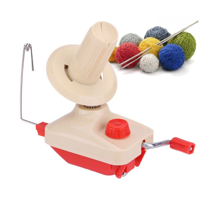 Hand Operated Knitting Roll String Yarn Fiber Wool Thread Ball Winder Holder Sewing Accessories - Image 1