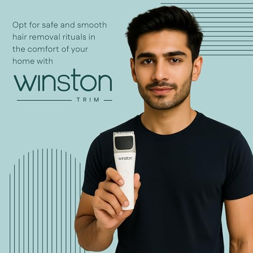Winston Nut Groomer 1.0 Lite Rechargeable Waterproof Body and Ball Trimmer with Unique Dial Guide for 7 Length Settings & No Cut Ceramic Blade Suitable for Body, Private Part, Pubic Hair Shaving - Image 2