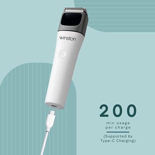 Winston Nut Groomer 1.0 Lite Rechargeable Waterproof Body and Ball Trimmer with Unique Dial Guide for 7 Length Settings & No Cut Ceramic Blade Suitable for Body, Private Part, Pubic Hair Shaving - Image 5