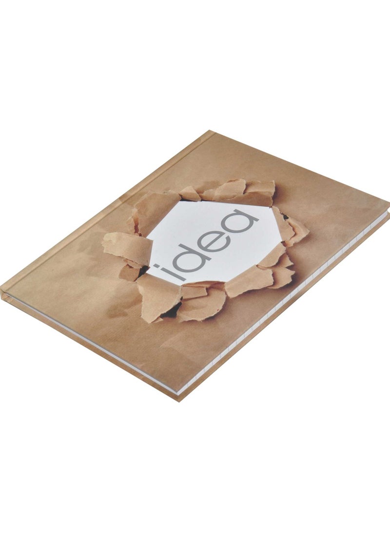 FIS LIGHT Pack of 5   Hard Cover Notebook 100 Sheets, Size : 9X7 Inches (22.86 X 20.32 CM) -LINB971001308 - Image 4