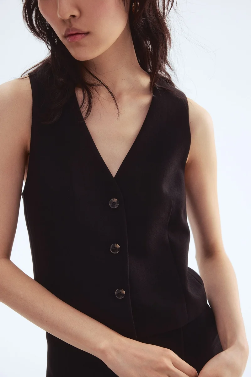 H&M Short waistcoat