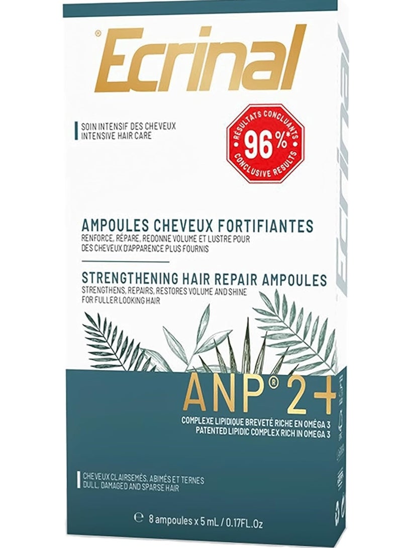 Ecrinal أمبولات ANP2+ للشعر الخفيف، قشرة الرأس، واللون 5 مل - Image 2