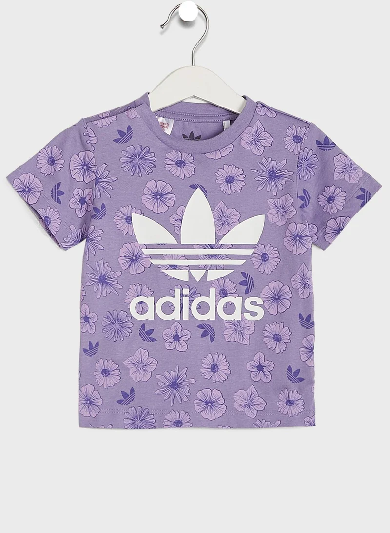 adidas Originals Infant Floral Set