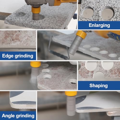 HIGHDRIL Diamond Milling Bit for Enlarging and Shaping Hole,Diameter 25MM (1") Dry Drilling Core Bit for Porcelain,Hard Ceramic,Granite and Marble - Image 4