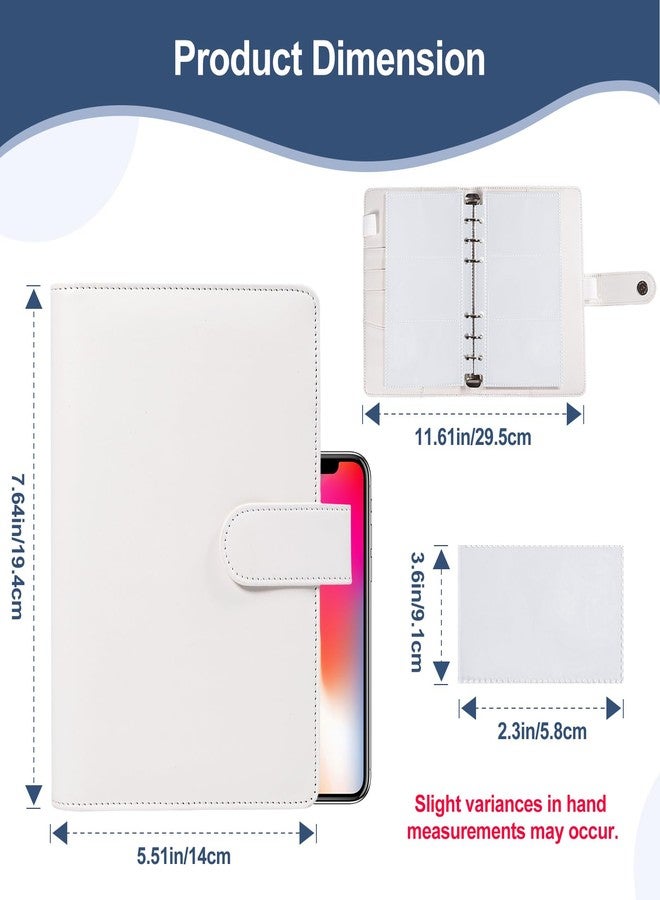 BYSTER A6 Kpop Photocard Binder with 40 Pack Inner Card Pages, 6 Ring Photocard Album with 240 Card Slots, PU Leather Binder Cover with Magnetic Buckle Closure - Image 2