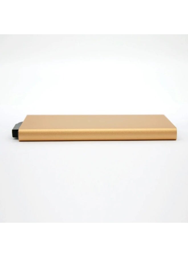 زوبا حافظة كروت معدنية نحيفة – محفظة بطاقات RFID من الألومنيوم للرجال والنساء - Image 2