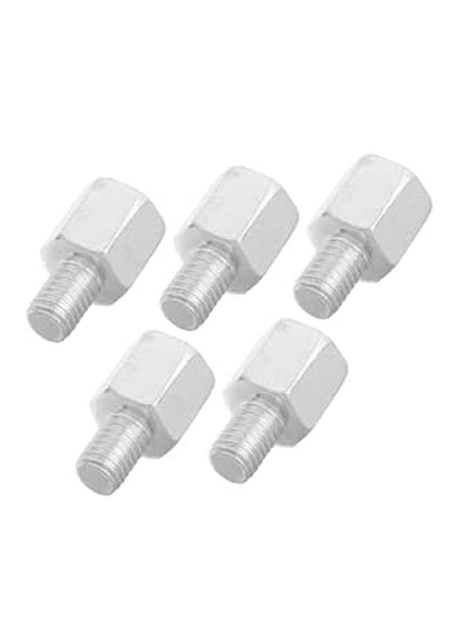 Motorcycle Mirror Heightening Screws 5Pcs Universal Mounting Kit For Enhanced Visibility - Image 1