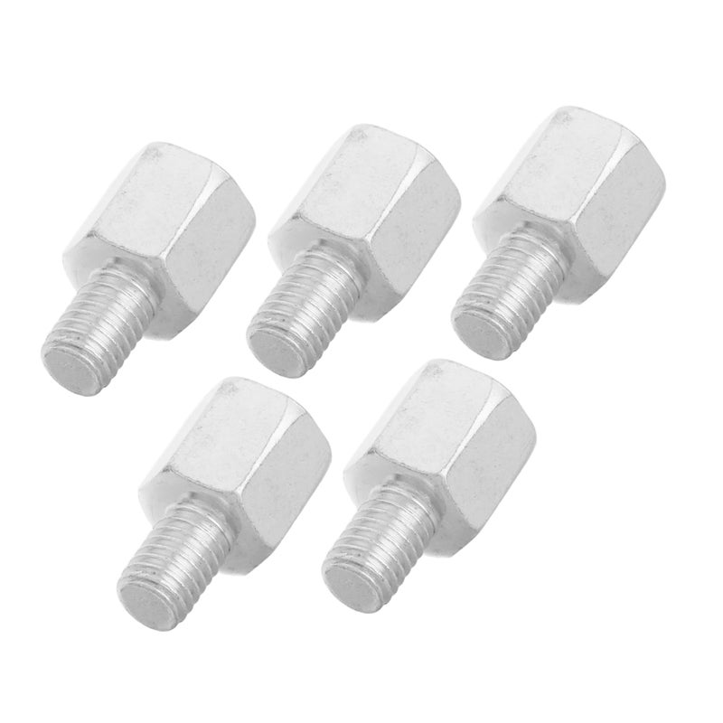 Motorcycle Mirror Heightening Screws 5Pcs Universal Mounting Kit For Enhanced Visibility - Image 2