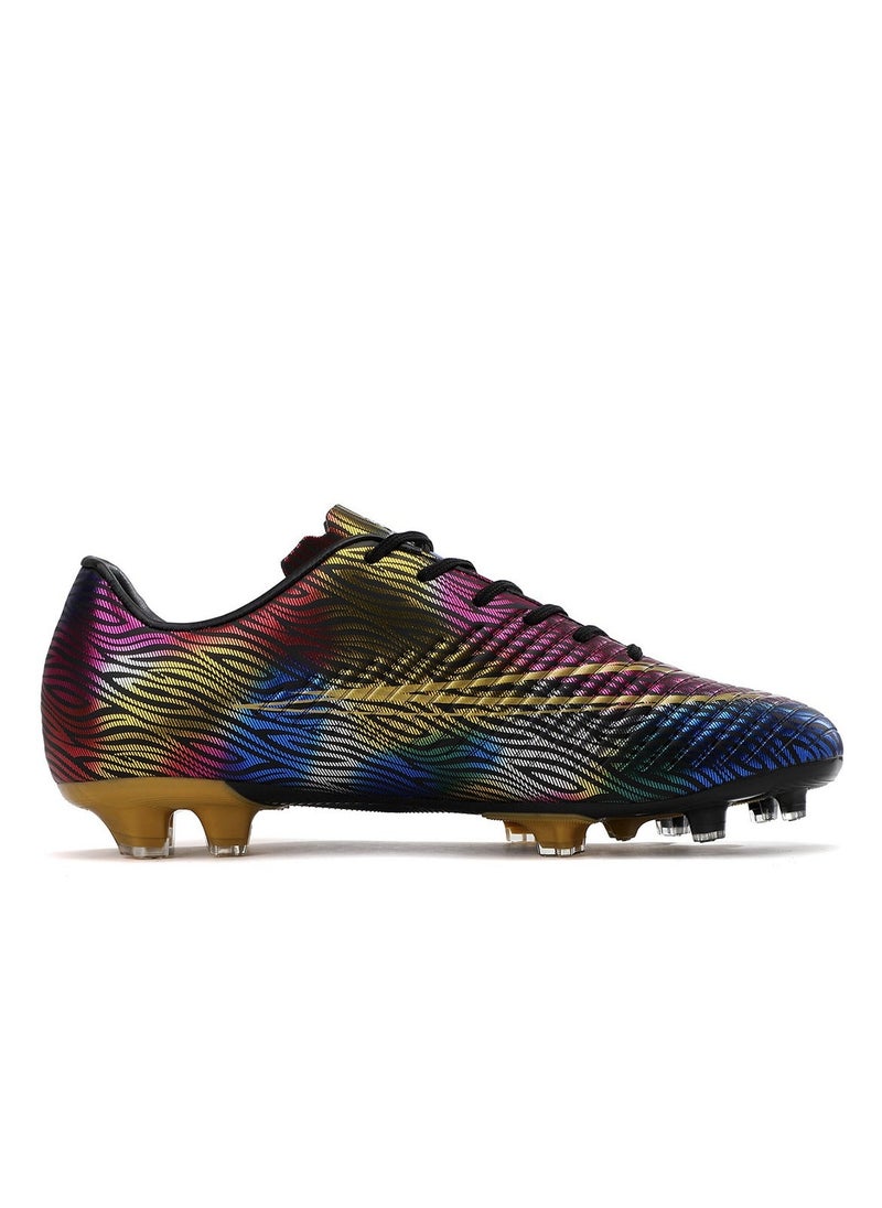 SKY WING Men's Soccer Shoes Cleats Professional Low-Top Breathable Athletic Football Spikes Boots Outdoor Indoor Sneakers  - Image 1