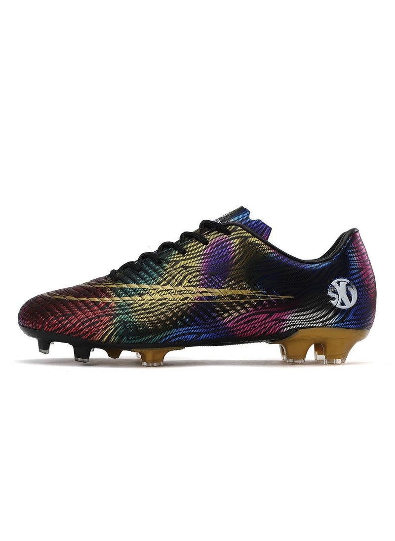 SKY WING Men's Soccer Shoes Cleats Professional Low-Top Breathable Athletic Football Spikes Boots Outdoor Indoor Sneakers - Image 1
