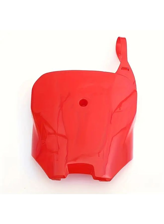 Red Front Plastic Number Plate Fender Cover Fairing Protector Fit for Honda Dirt Pit Bike - Image 1