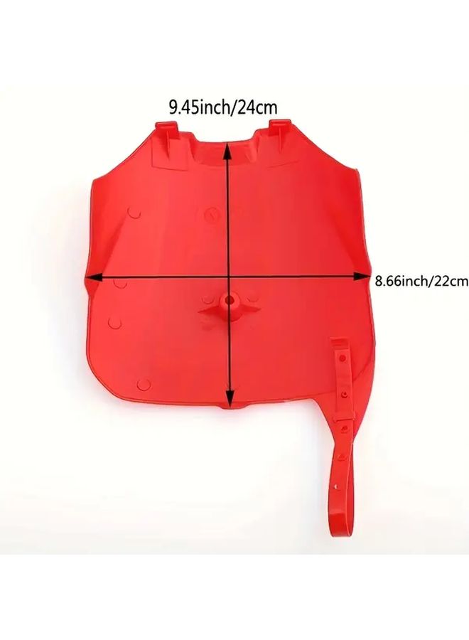 Red Front Plastic Number Plate Fender Cover Fairing Protector Fit for Honda Dirt Pit Bike - Image 2