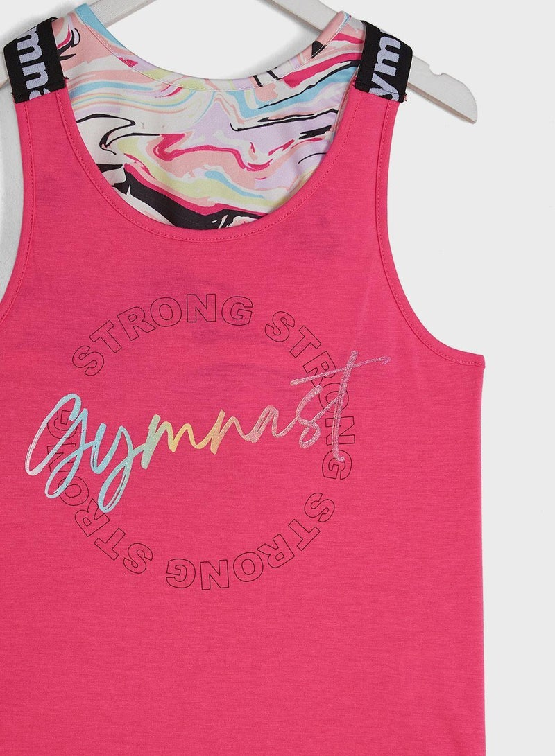 Justice Kids Printed Vest - Image 3