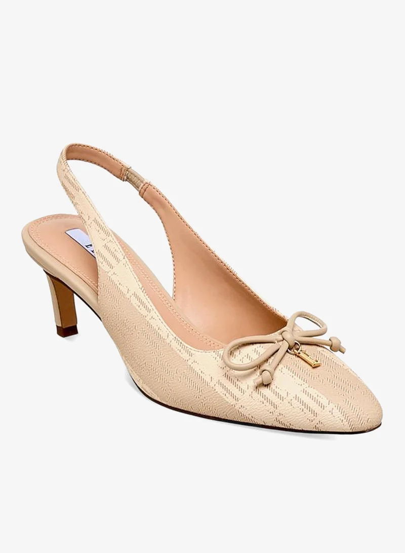 ايل Women Kitten Heel Slingback Shoes