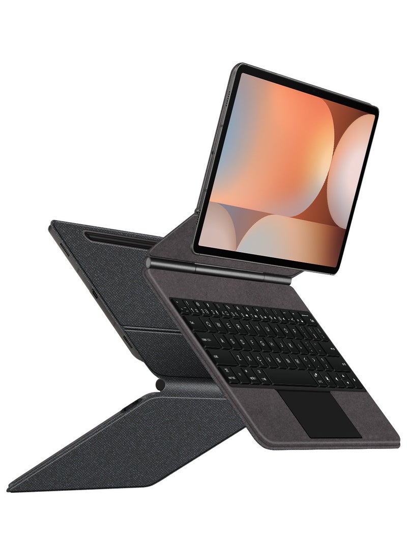General Magnetic Suspension Keyboard Case Compatible with Samsung Galaxy Tab S10 Ultra, Bluetooth Wireless Keyboard with Smart Touchpad u0026 Tablet Protective Cover  - Image 5
