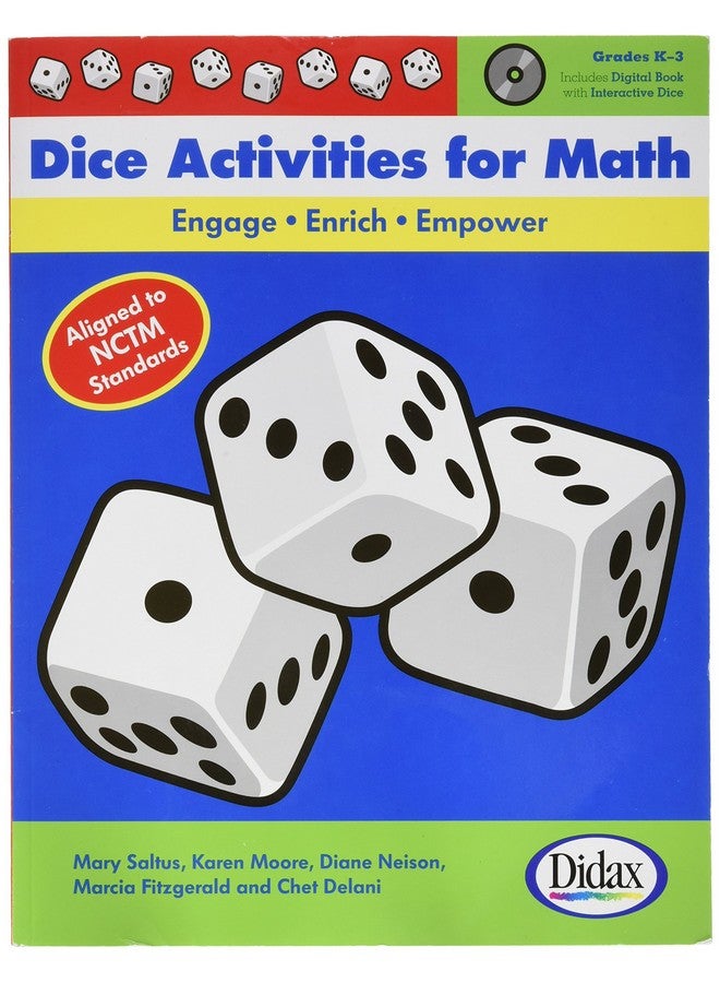 Didax Educational Resources 215295 Dice Activities for Math Book