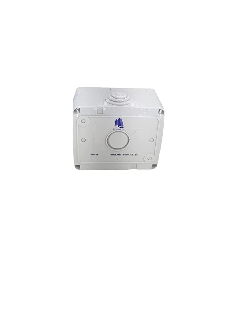 Outdoor Waterproof Weatherproof Switch Socket IP55 Grey (SINGLE SOCKET UK-13A)  - Image 3
