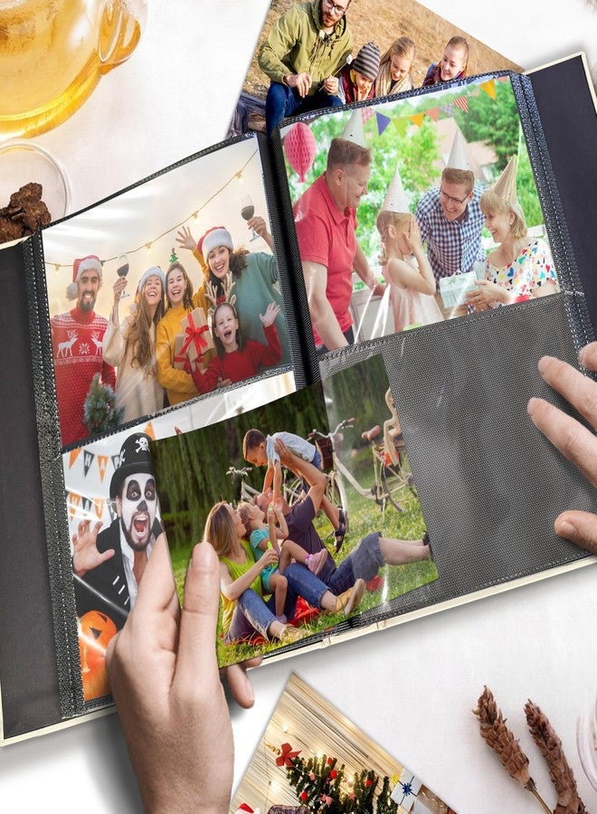 kuword 5x7 Photo Album 200 Photos 2 Pictures Per Page,100 Page Excellent Fabric Cover Picture Book for Photos,Photo Album 5x7 for Wedding Baby Family Pet Memories Beige - Image 5