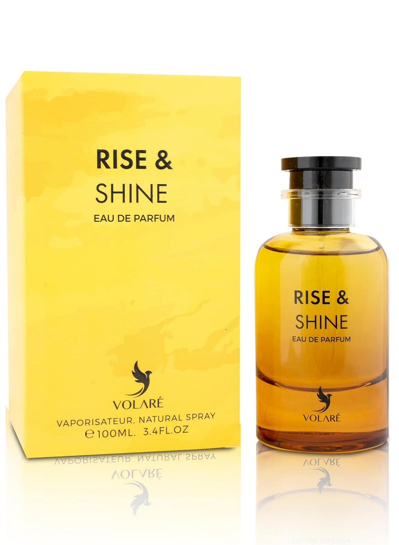 VOLARE RISE & SHINE EAU DE PARFUM Unisex - 100ml (inspired by Louis Vuitton Sun Song )  - Image 1