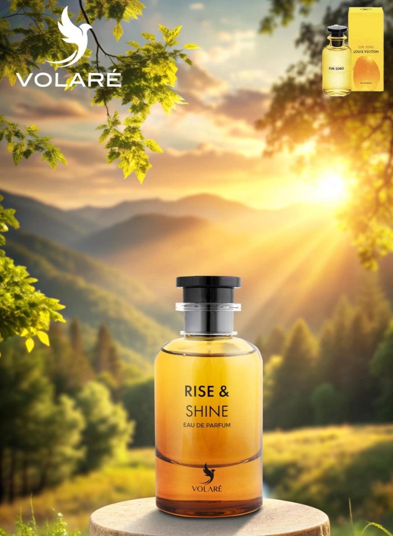 VOLARE RISE & SHINE EAU DE PARFUM Unisex - 100ml (inspired by Louis Vuitton Sun Song )  - Image 3