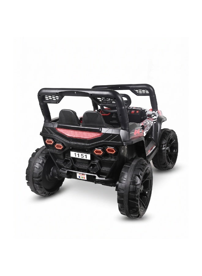 KIKO RIDE ON CAR WITH 2.4G REMOTE CONTROL (6V, DUAL MOTOR)  PAINTED FINISH - Image 4