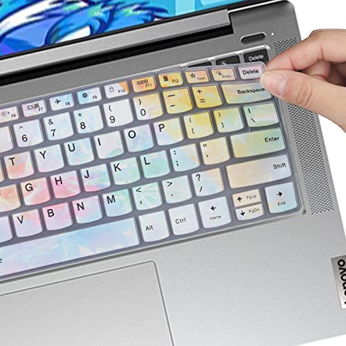MUBUY-GOL Keyboard Cover for Lenovo IdeaPad 5 5i 2-in-1 14", IdeaPad Flex 5 5i 14", IdeaPad Slim 5 5i 14", Ideapad 5 5i 14", Ideapad Pro 5 5i 14, Lenovo Slim 7 7i 14", Lenovo Yoga 7 7i 14", IdeaPad 5x 2-in-1 14 - Image 5