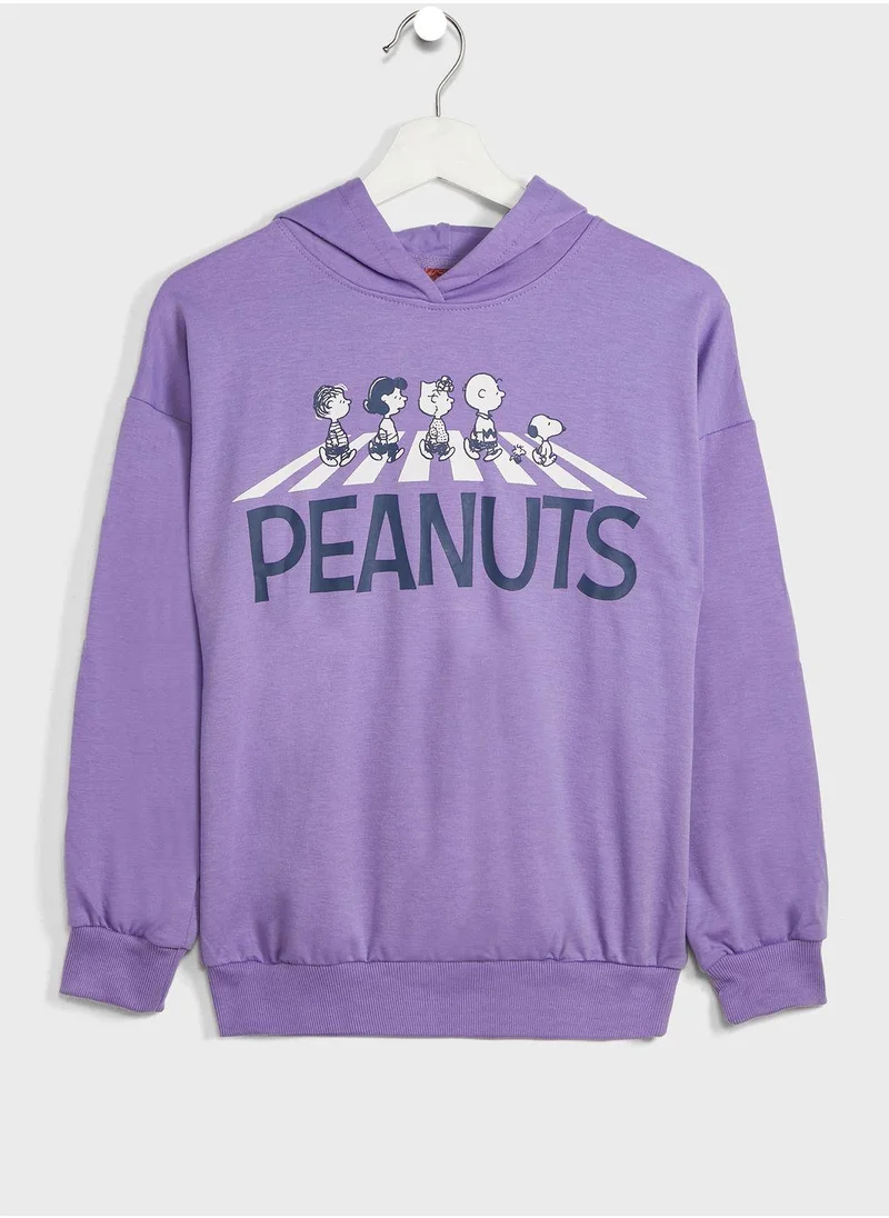 Peanuts Youth Snoopy Hoodie