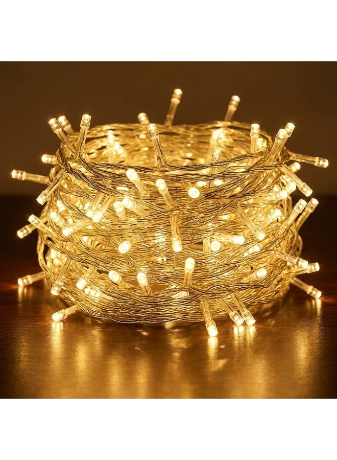 LED Fairy String Lights, 100 Warm White USB Powered Copper Wire Lights for Indoor Outdoor Decor - Image 4