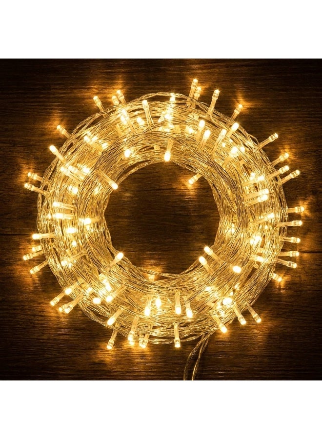 LED Fairy String Lights, 100 Warm White USB Powered Copper Wire Lights for Indoor Outdoor Decor - Image 2
