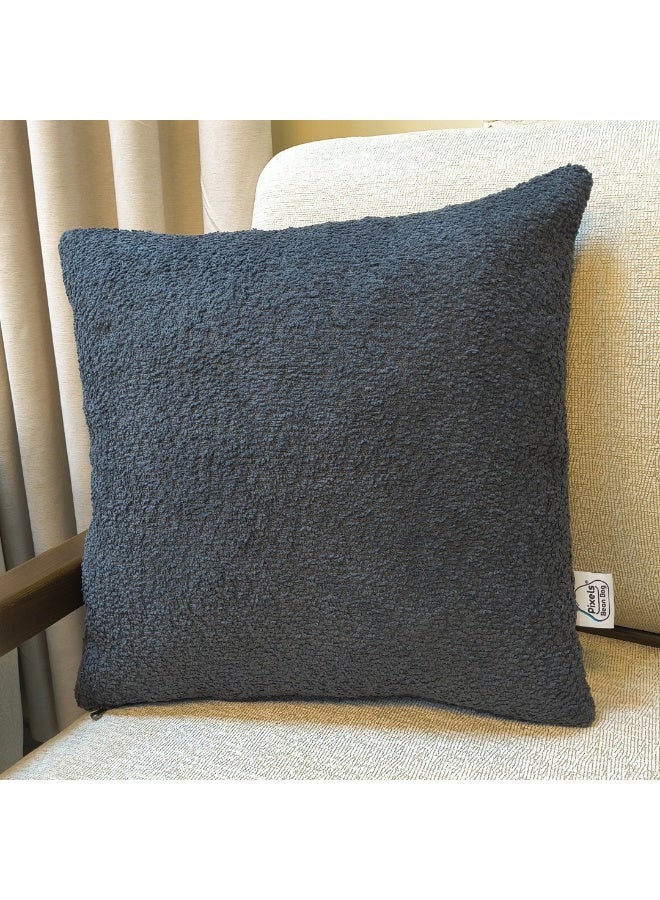 بكسل بين باج غطاء وساده من قماش البوكليه مربعة 50x50 سم من PixelsBeanBag (بدون حشوة) - Image 1