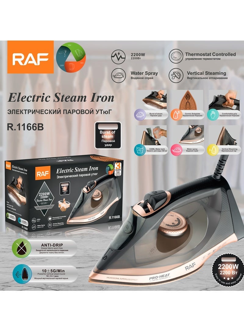 آر إيه أف مكواة بخار منزلية محمولة، ماكينة كي صغيرة محمولة - Image 2