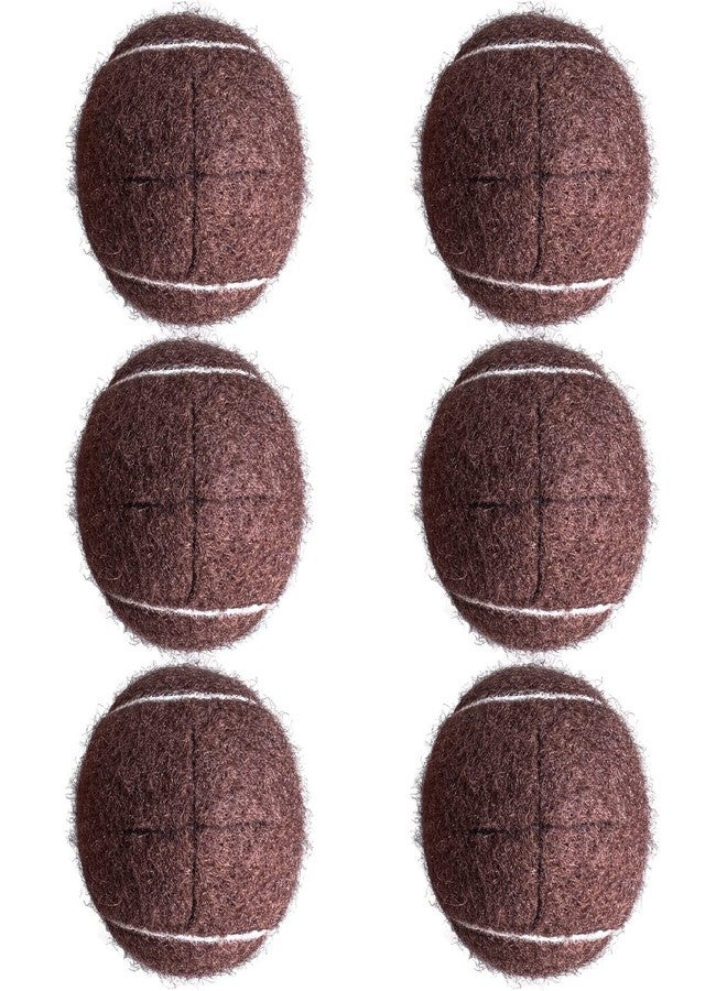 HiBallBall 6 Pack Precut Tennis Balls for Walkers, Heavy Duty Glide Balls for Walkers & Furniture Legs - Universal Floor Protectors, Long Lasting & Easy Installation (Brown) - Image 1