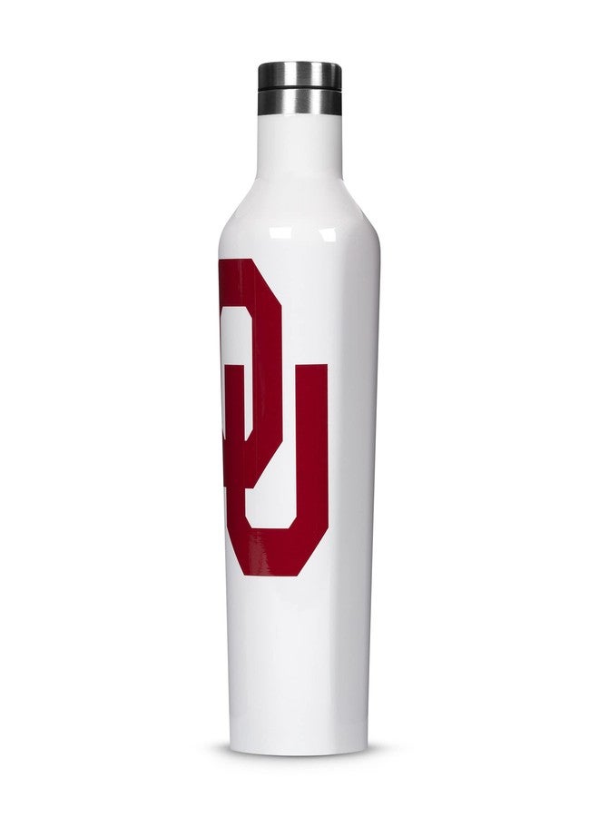 Corkcicle 16oz NCAA Triple Insulated Stainless Steel Canteen, University of Oklahoma Sooners, Big Logo - Image 2