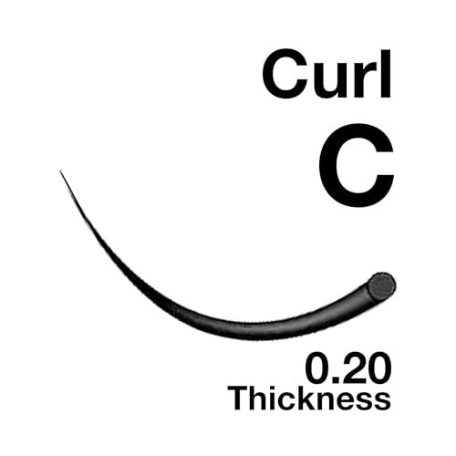 EMILYSTORES Eyelash Extensions 020mm Thickness C Curl 10mm Length Natural Looking Individual Volume Eyelashes For Lash Extensions020C10mm - Image 5