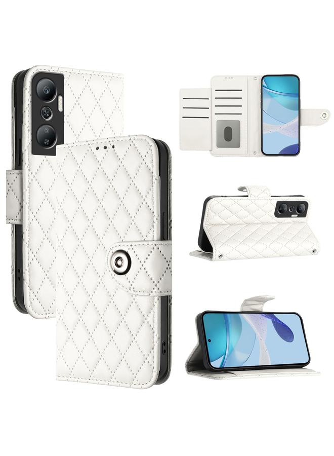 اس-توب جراب لهاتف Infinix Hot 20 4G X6826 جراب هاتف جلدي قلاب بملمس معيني مع حبل تعليق - Image 1