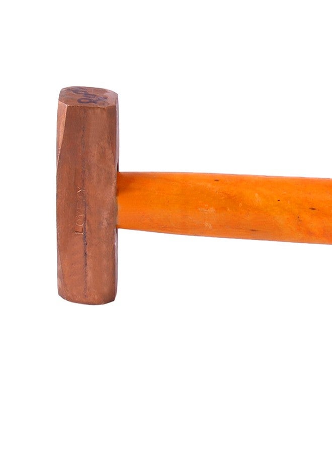 LOVELY Copper Hammer with Wooden Handle_Size 1 Kg_Pack of 1 Pc_FREE Delivery - Image 5