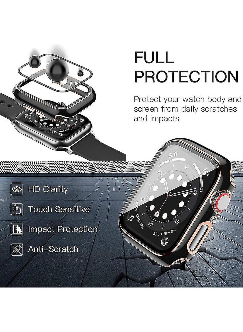 Y&D Suitable For AppleWatch1/2/3 38mm universal Watch Tempered Film Integrated Protective Case - Image 3