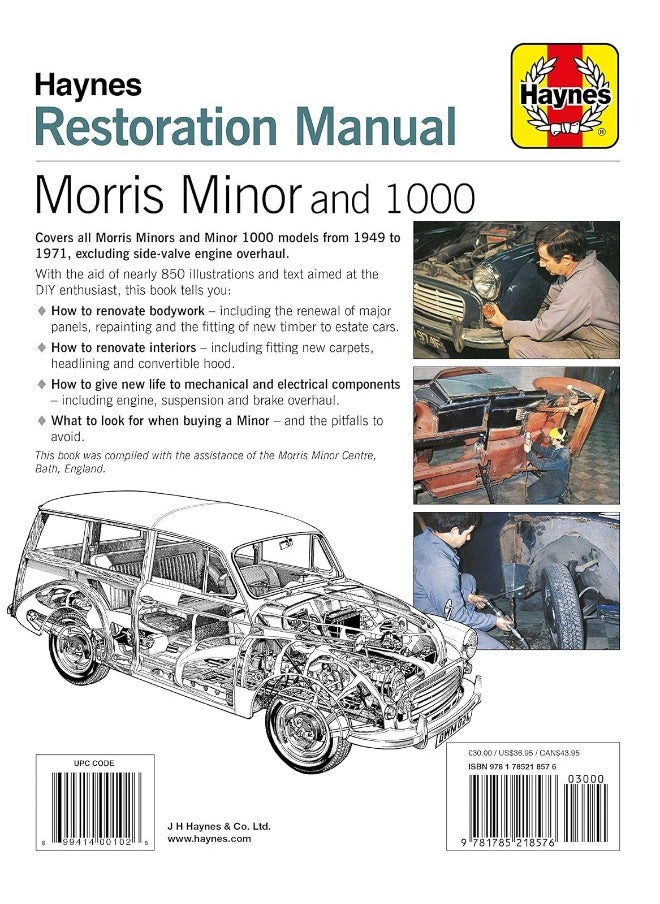 Morris Minor and 1000 Restoration Manual  - Image 2