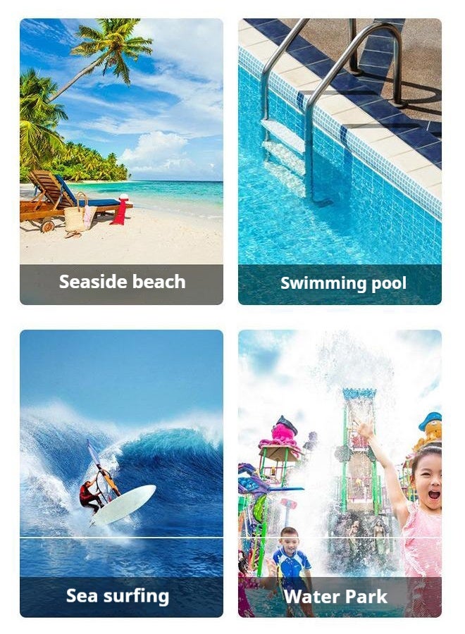 YUKE Men's Running Shorts, Men's Quick-Drying Workout Running Shorts, 2-in-1 Invisible Shorts, Multifunctional Gym Yoga Outdoor Sports ShortXXL - Image 4