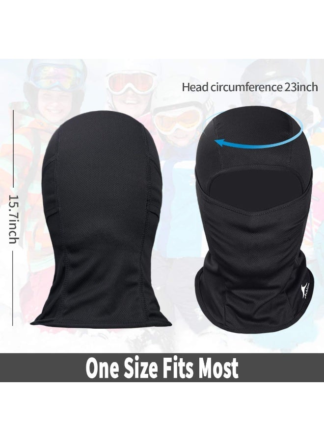 Joudi Balaclava Face Mask, Ski Mask UV Protector Lightweight for Motorcycle Cycling Running - Image 5