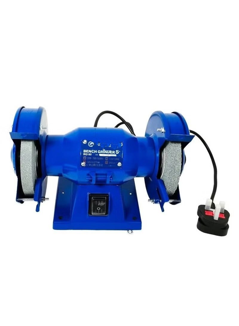 BG180 Premium Quality Bench Grinder 5 1 4HP 3450rpm 180W Plastic Eye Guard Wheel Size Ø125x16x12.7mm 220-240V 50 60Hz  - Image 4