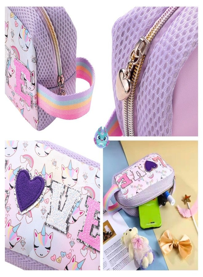 Tinker Squad مجموعة تنظيم مستحضرات التجميل اللطيفة من Tinker Squad للبنات والسيدات | حقيبة مكياج للسفر | حقائب أساسية للسفر للنساء والأطفال | حقيبة تنظيم مكياج لطيفة - Image 5