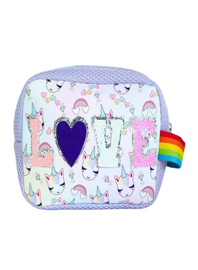 Tinker Squad مجموعة تنظيم مستحضرات التجميل اللطيفة من Tinker Squad للبنات والسيدات | حقيبة مكياج للسفر | حقائب أساسية للسفر للنساء والأطفال | حقيبة تنظيم مكياج لطيفة - Image 1