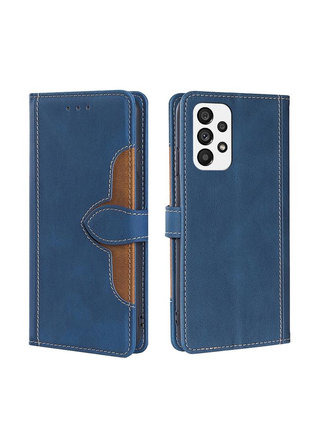 اس-توب جراب لهاتف Samsung Galaxy A73 5G مصنوع من الجلد مع مشبك مغناطيسي - Image 1