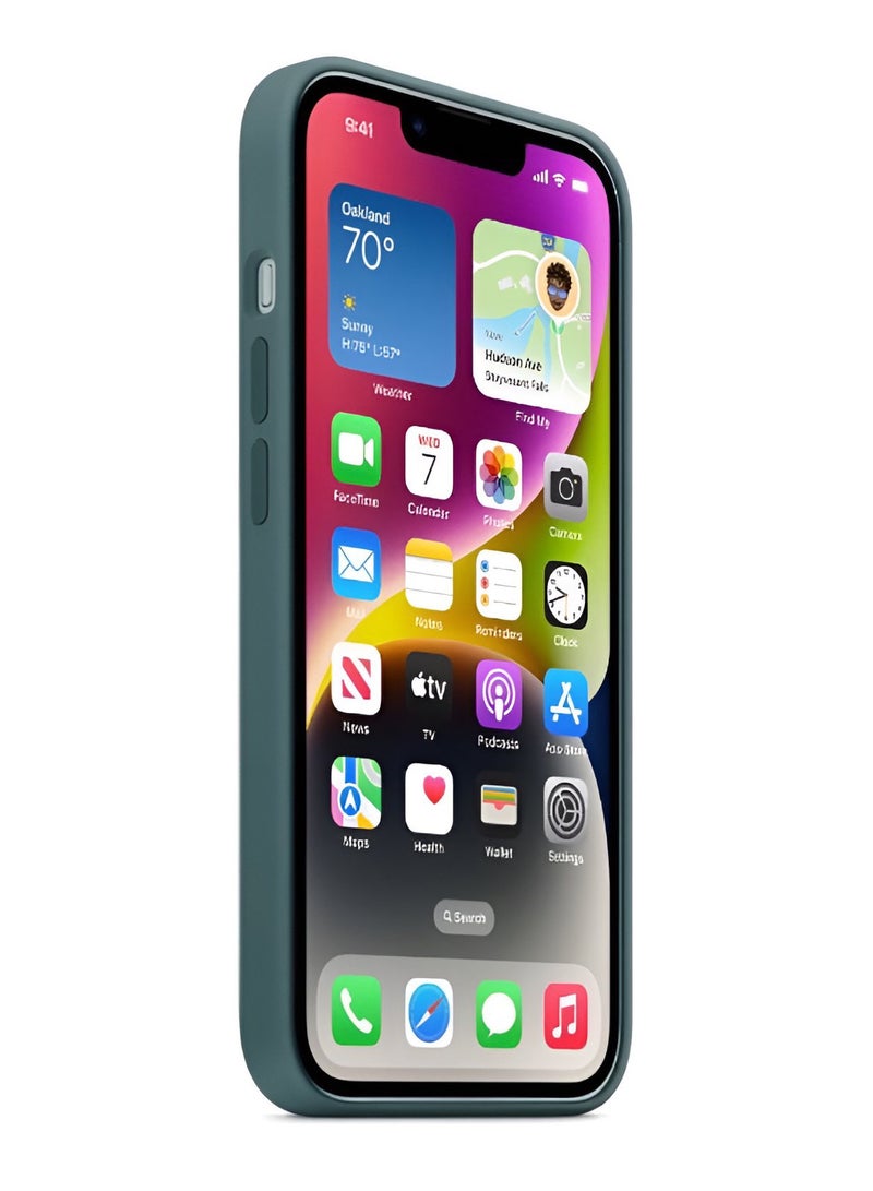 Mida Silicone case for iPhone 14 - 6.1 inch, full body protection with a soft, silky feel, anti-shock cover - Image 4