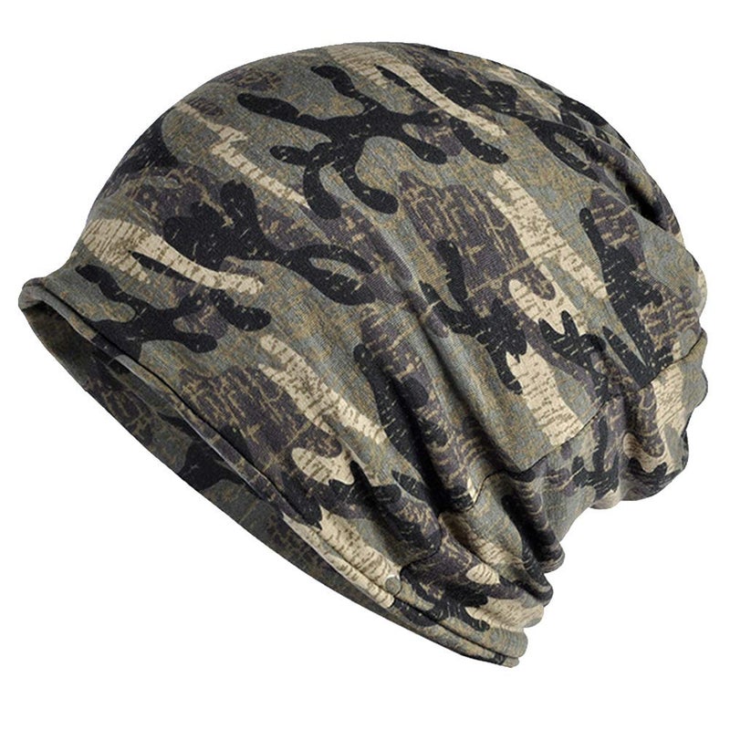CAMOLAND Winter Slouchy Beanie Hat Camouflage Fleece Lined Camo Outdoor Sports Baggy Unisex - Image 1