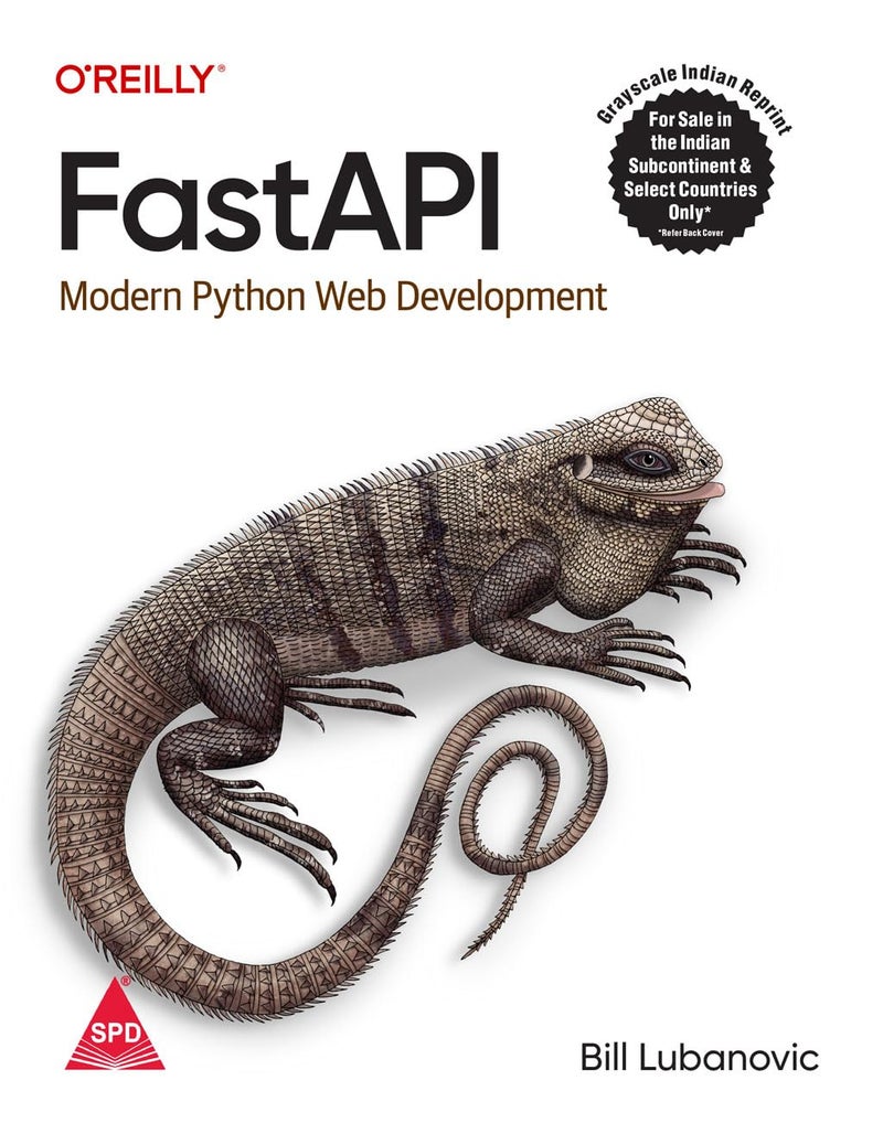 FastAPI: Modern Python Web Development (Grayscale Indian Edition) - Image 1