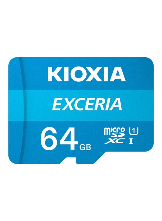 كيوكسيا بطاقة ذاكرة اكسيريا SDXC I مايكرو أزرق / أبيض - Image 3