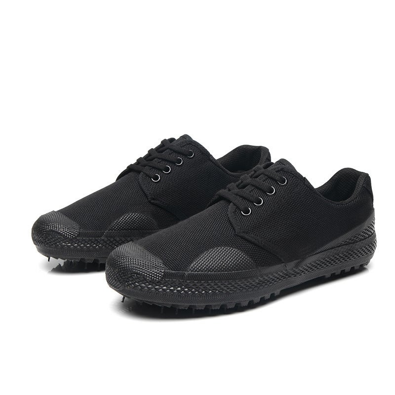 Men'S Spring Liberation Shoes Training Shoes Student Military Training Shoes Wear-Resistant Breathable Non-Slip Rubber Shoes Work Site Work Protection Shoes - Image 3