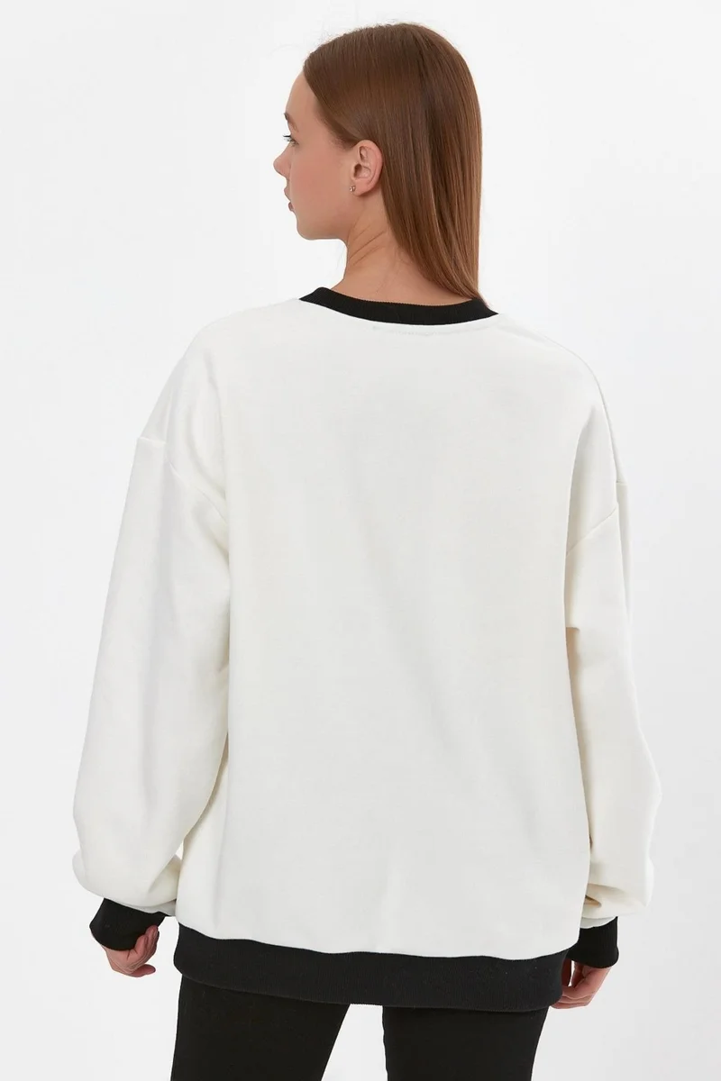 Alexander Gardi Oversize Sweatshirt with Pocket Details (E23-75500)